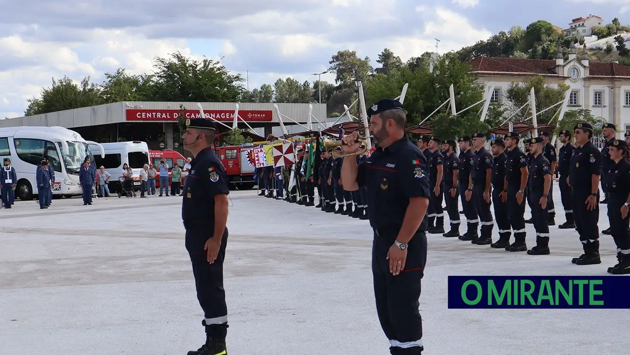 Homenagens em Tomar no Dia Nacional do Bombeiro Profissional