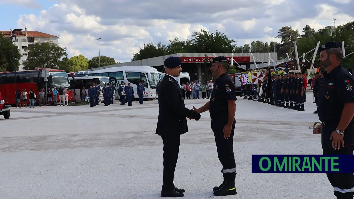 Homenagens em Tomar no Dia Nacional do Bombeiro Profissional