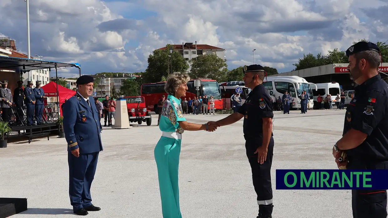 Homenagens em Tomar no Dia Nacional do Bombeiro Profissional