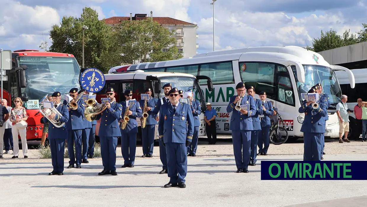 Homenagens em Tomar no Dia Nacional do Bombeiro Profissional