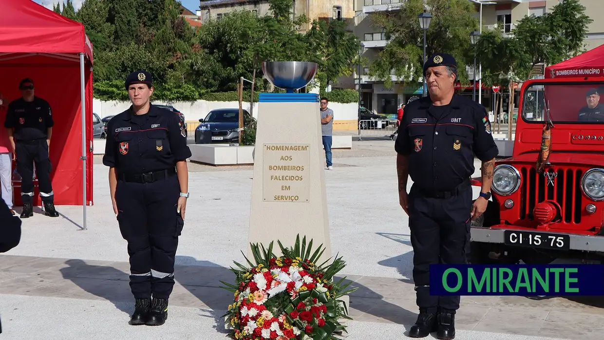 Homenagens em Tomar no Dia Nacional do Bombeiro Profissional