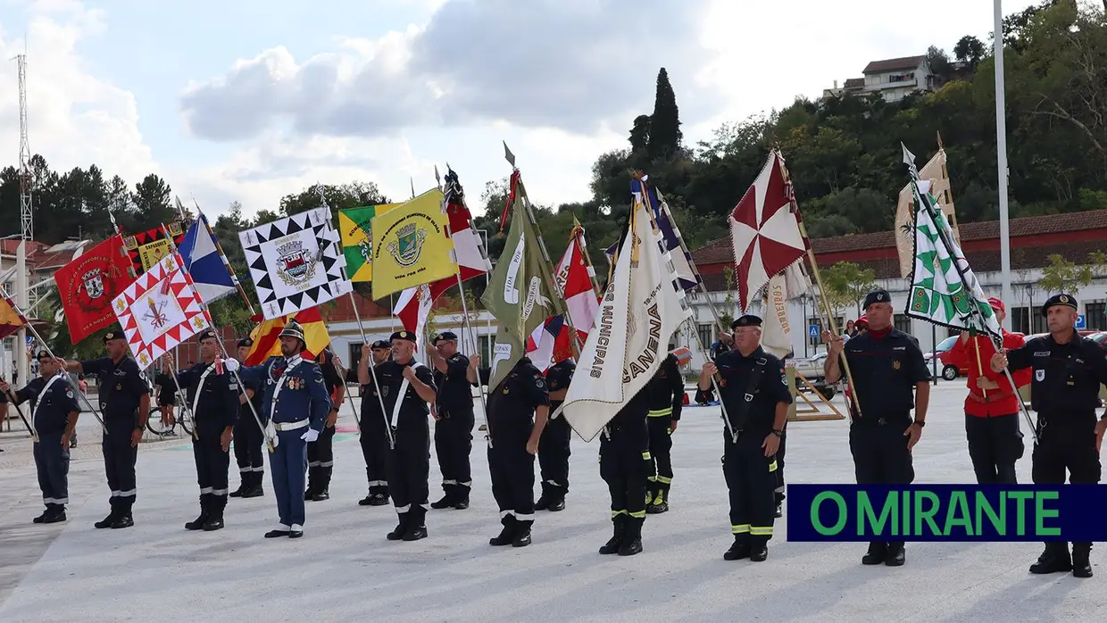 Homenagens em Tomar no Dia Nacional do Bombeiro Profissional