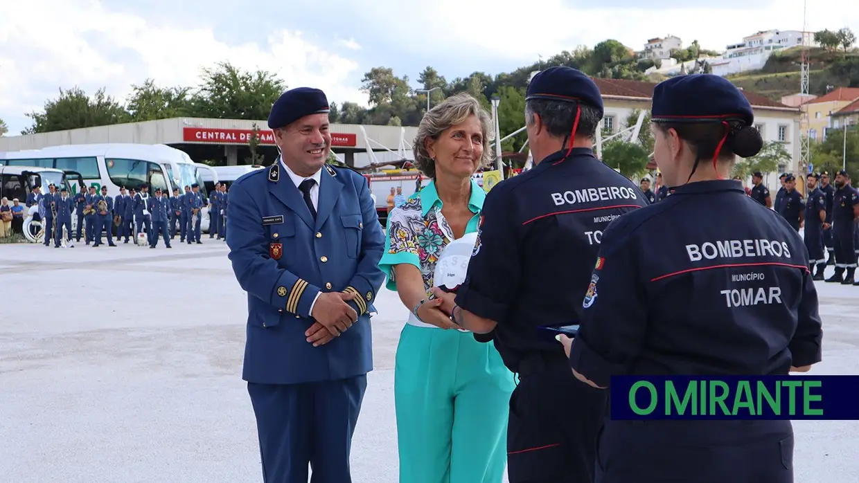 Homenagens em Tomar no Dia Nacional do Bombeiro Profissional