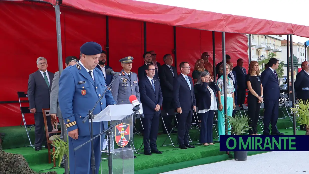 Homenagens em Tomar no Dia Nacional do Bombeiro Profissional