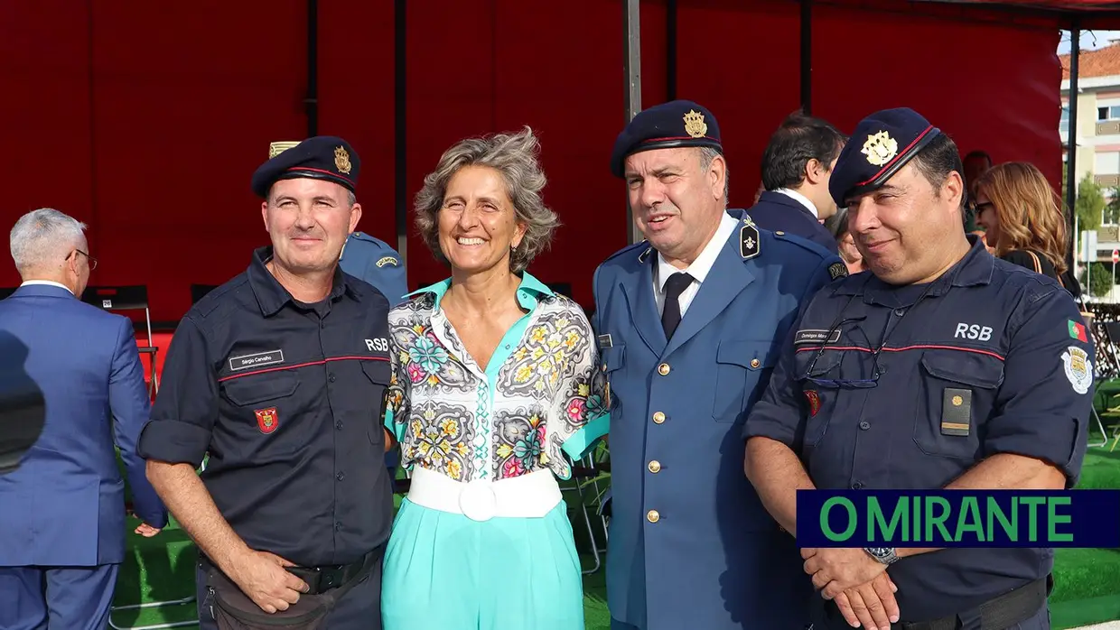 Homenagens em Tomar no Dia Nacional do Bombeiro Profissional