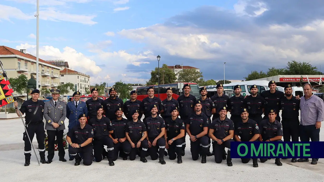 Homenagens em Tomar no Dia Nacional do Bombeiro Profissional