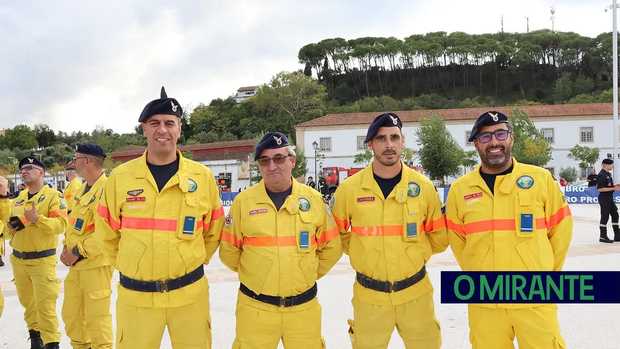 Homenagens em Tomar no Dia Nacional do Bombeiro Profissional