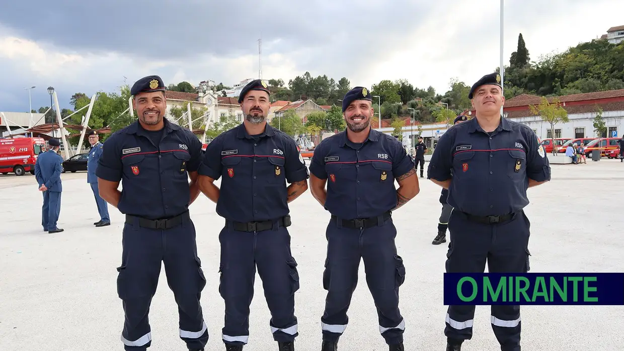 Homenagens em Tomar no Dia Nacional do Bombeiro Profissional