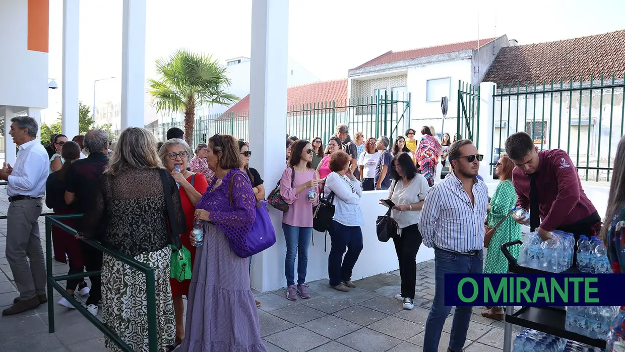 Inauguração da renovada Escola Secundária do Cartaxo