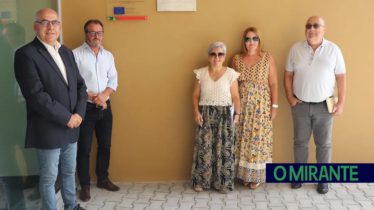 Antiga escola primária de Glória do Ribatejo mais moderna e inclusiva
