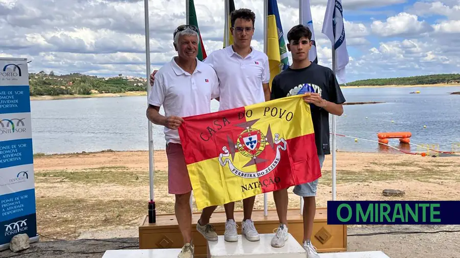 Ricardo Santos vence Travessia da Albufeira de Montargil Ricardo Santos vence Travessia da Albufeira de Montargil