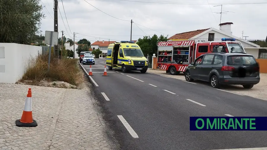 Atropelamento em Tomar causa um ferido grave Atropelamento em Tomar causa um ferido grave