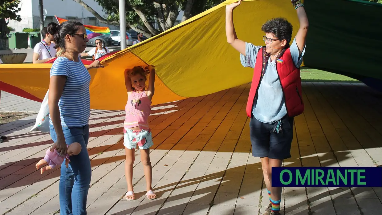 Marcha do Orgulho LGBT desfilou em Santarém