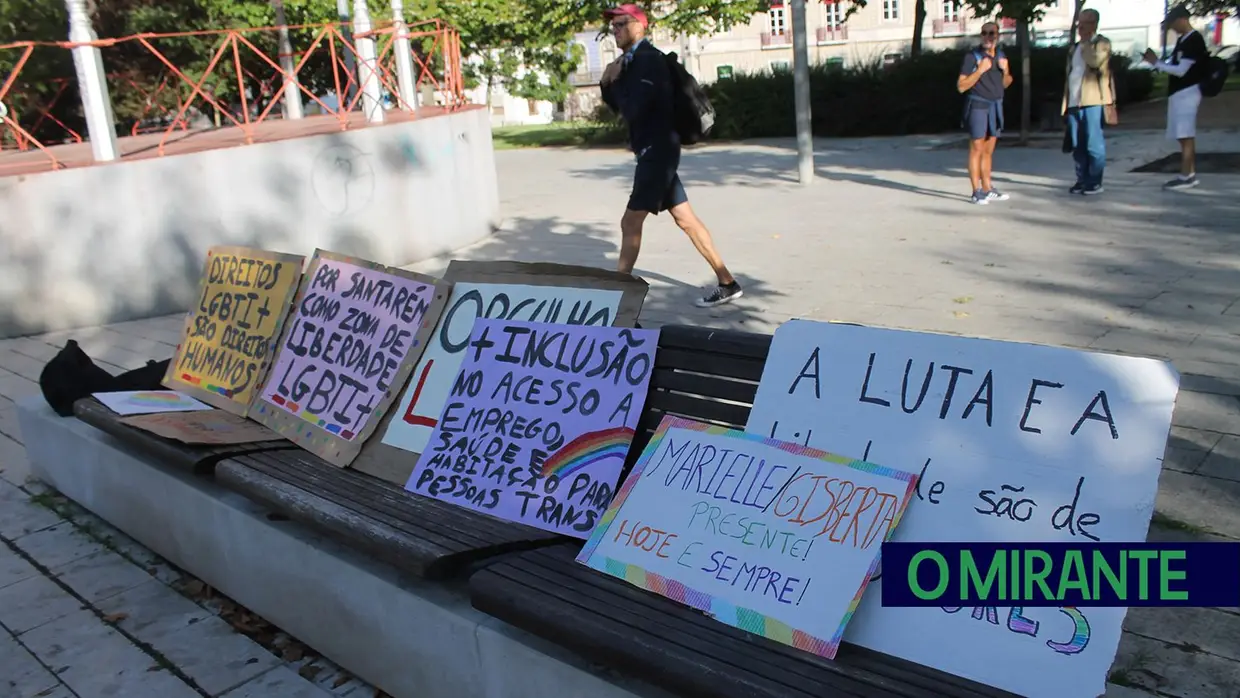 Marcha do Orgulho LGBT desfilou em Santarém