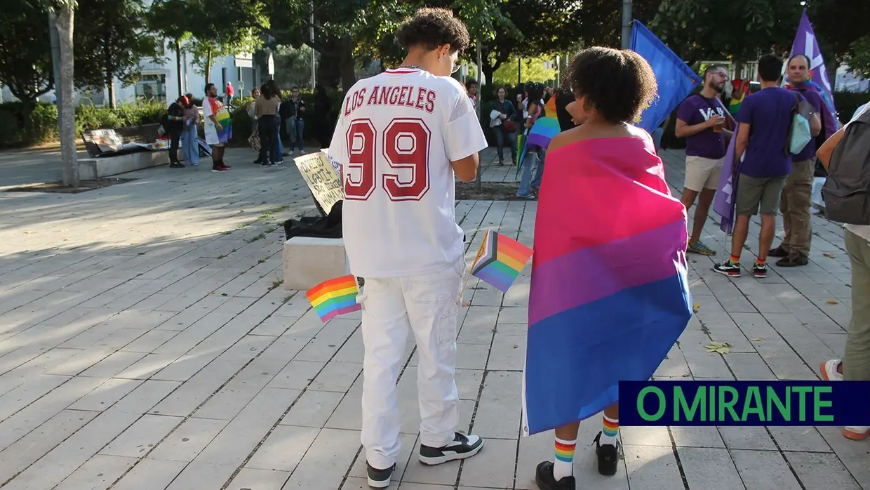 Marcha do Orgulho LGBT desfilou em Santarém