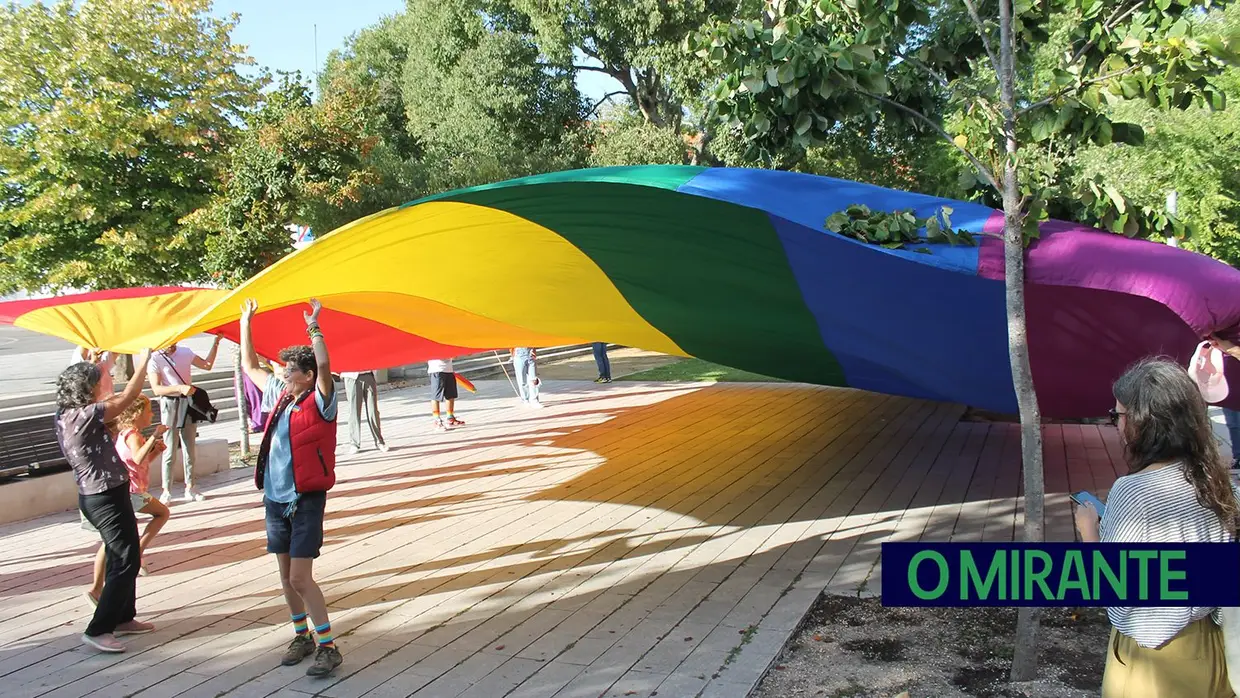 Marcha do Orgulho LGBT desfilou em Santarém