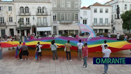 Marcha do Orgulho LGBT desfilou em Santarém