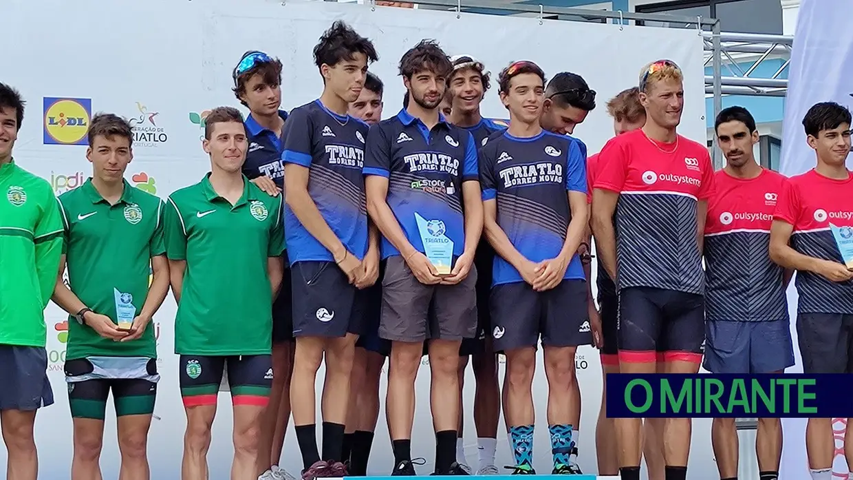 CN Torres Novas é tricampeão nacional de triatlo