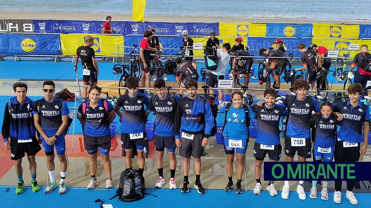CN Torres Novas é tricampeão nacional de triatlo