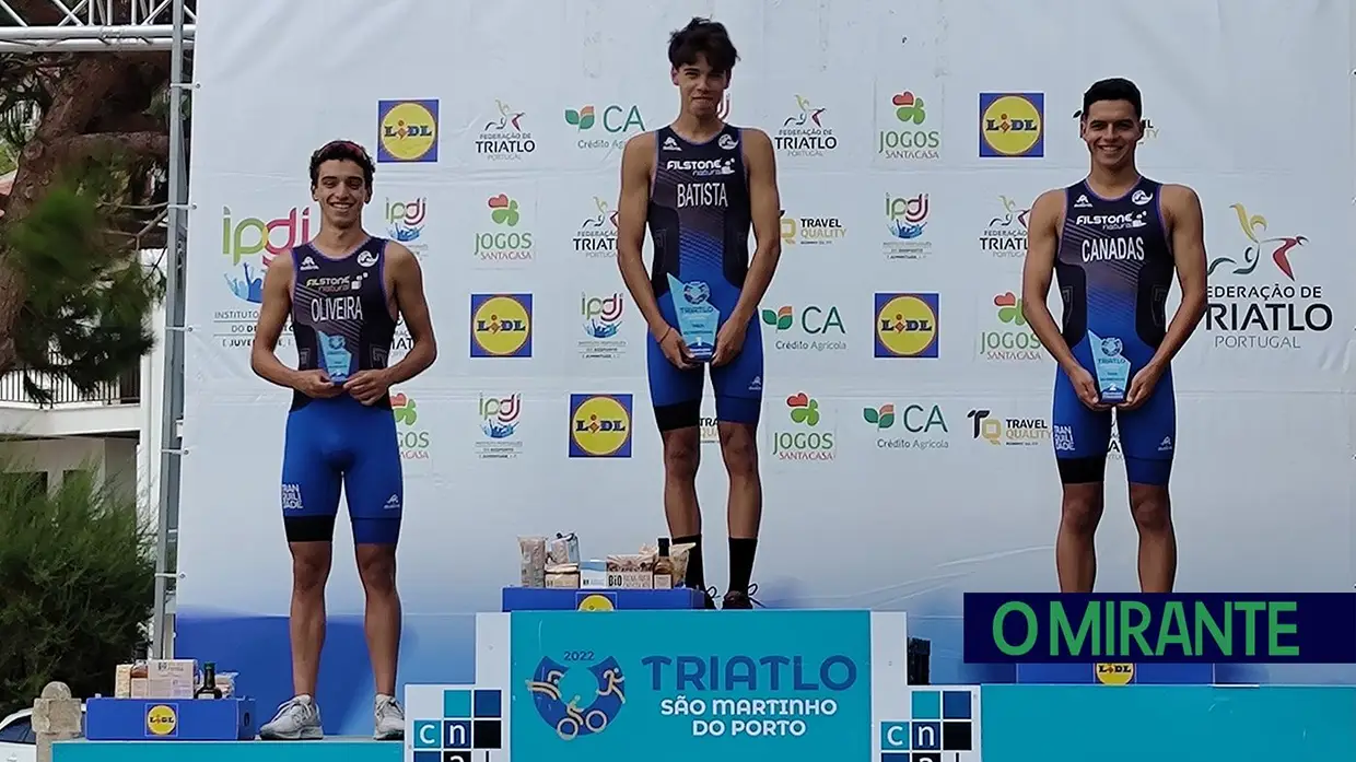 CN Torres Novas é tricampeão nacional de triatlo
