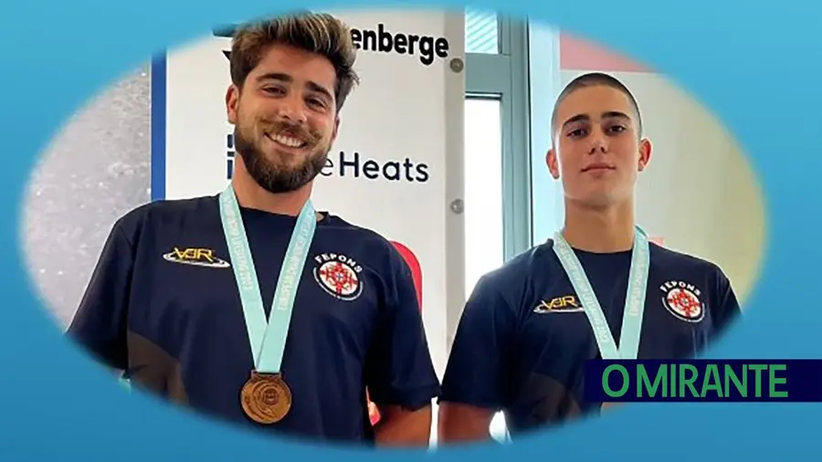 Atleta da Búzios-Coruche ganha medalha de bronze em salvamento aquático