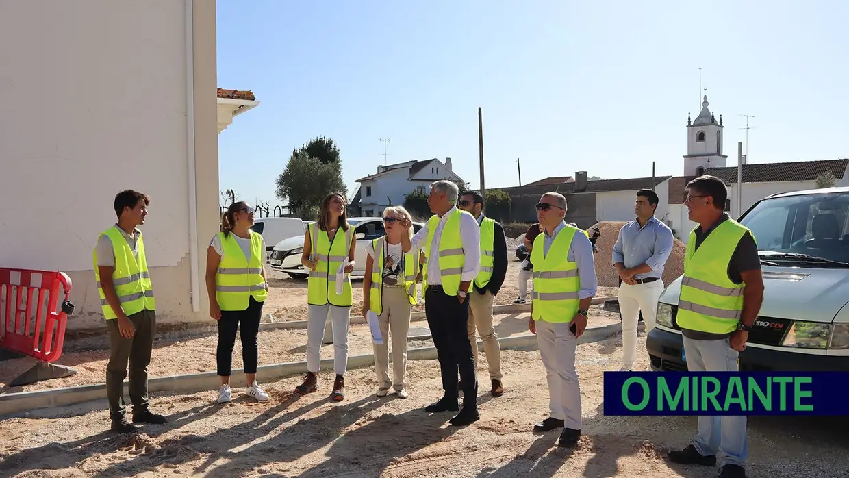 Presidente de Ourém visita obras no concelho