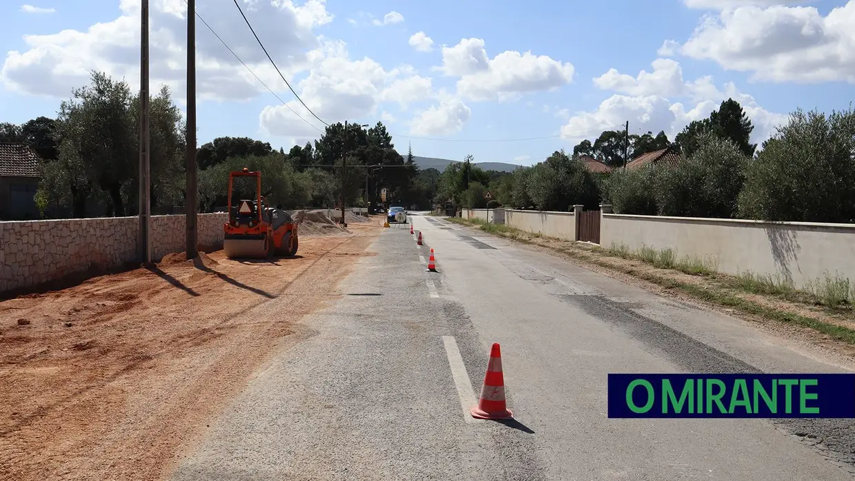 Presidente de Ourém visita obras no concelho