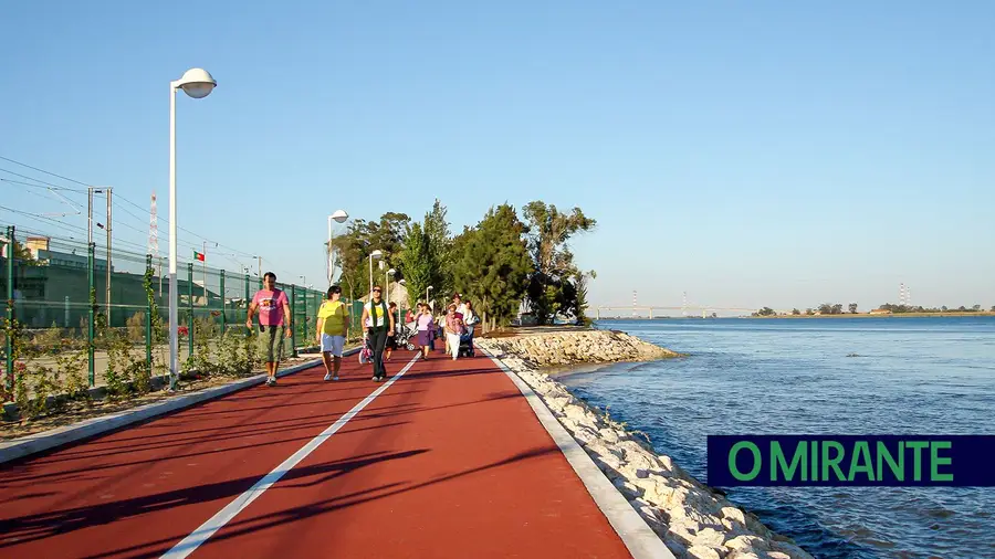 Já dá para ir a pé da Póvoa de Santa Iria ao Parque das Nações Já dá para ir a pé da Póvoa de Santa Iria ao Parque das Nações