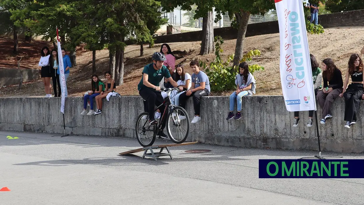 Alunos de Ourém participam na Semana Europeia da Mobilidade