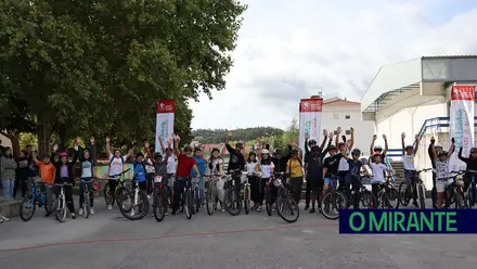 Alunos de Ourém participam na Semana Europeia da Mobilidade