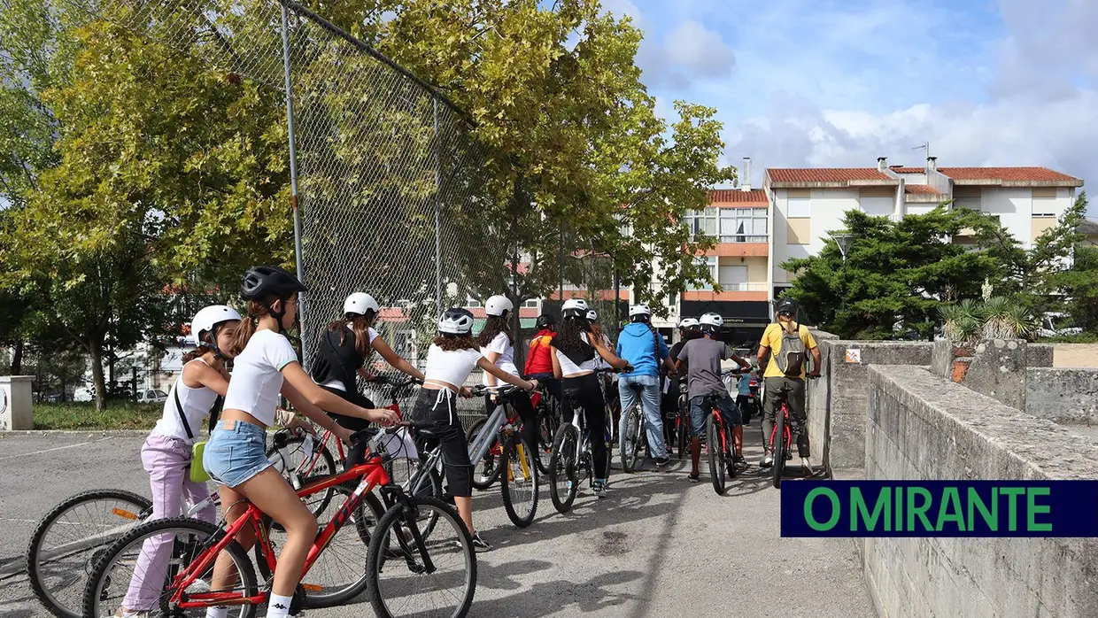 Alunos de Ourém participam na Semana Europeia da Mobilidade