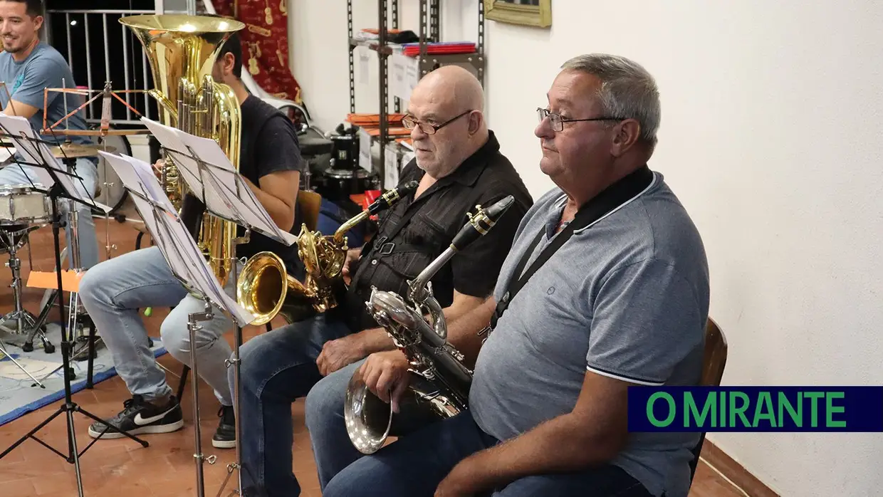 Filarmónica de Aveiras de Cima prepara concerto dos 150 anos