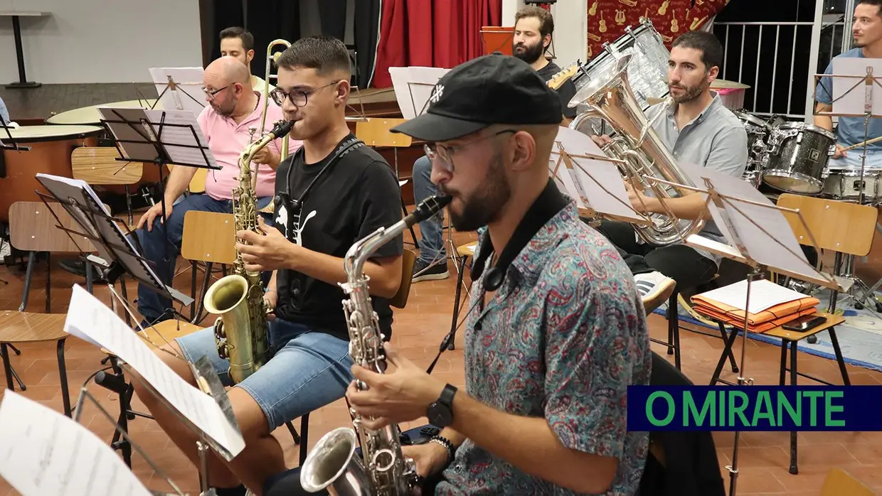 Filarmónica de Aveiras de Cima prepara concerto dos 150 anos