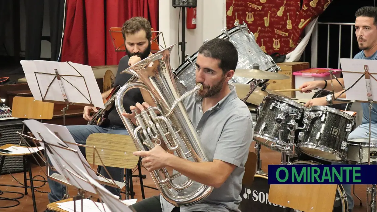 Filarmónica de Aveiras de Cima prepara concerto dos 150 anos