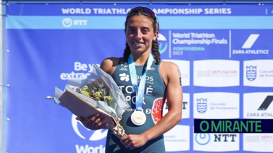 Maria Tomé vice-campeã mundial de triatlo no escalão sub23