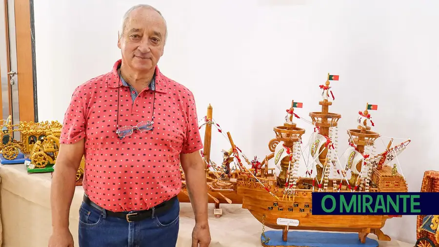 Artesão de Almeirim venceu o cancro e cumpre promessa de ajudar instituições Artesão de Almeirim venceu o cancro e cumpre promessa de ajudar instituições