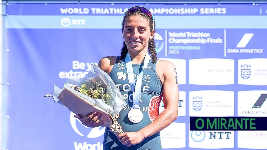 Maria Tomé vice-campeã mundial de triatlo no escalão sub23