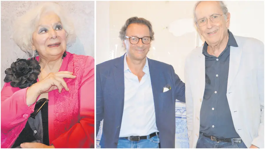 Pedro Jaime Vasconcelos, António Pedro Vasconcelos e Helena Guerra Pedro Jaime Vasconcelos, António Pedro Vasconcelos e Helena Guerra