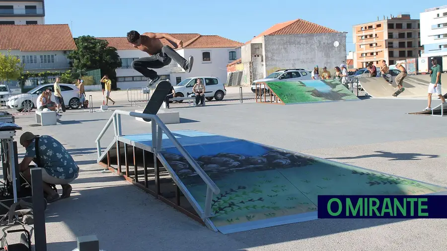 Skate parque que custou 75 mil euros foi fechado poucos dias depois da inauguração