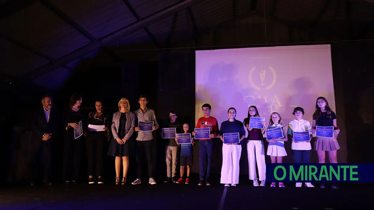 Mais de uma centena de atletas subiu ao palco na Gala do Desporto do Cartaxo