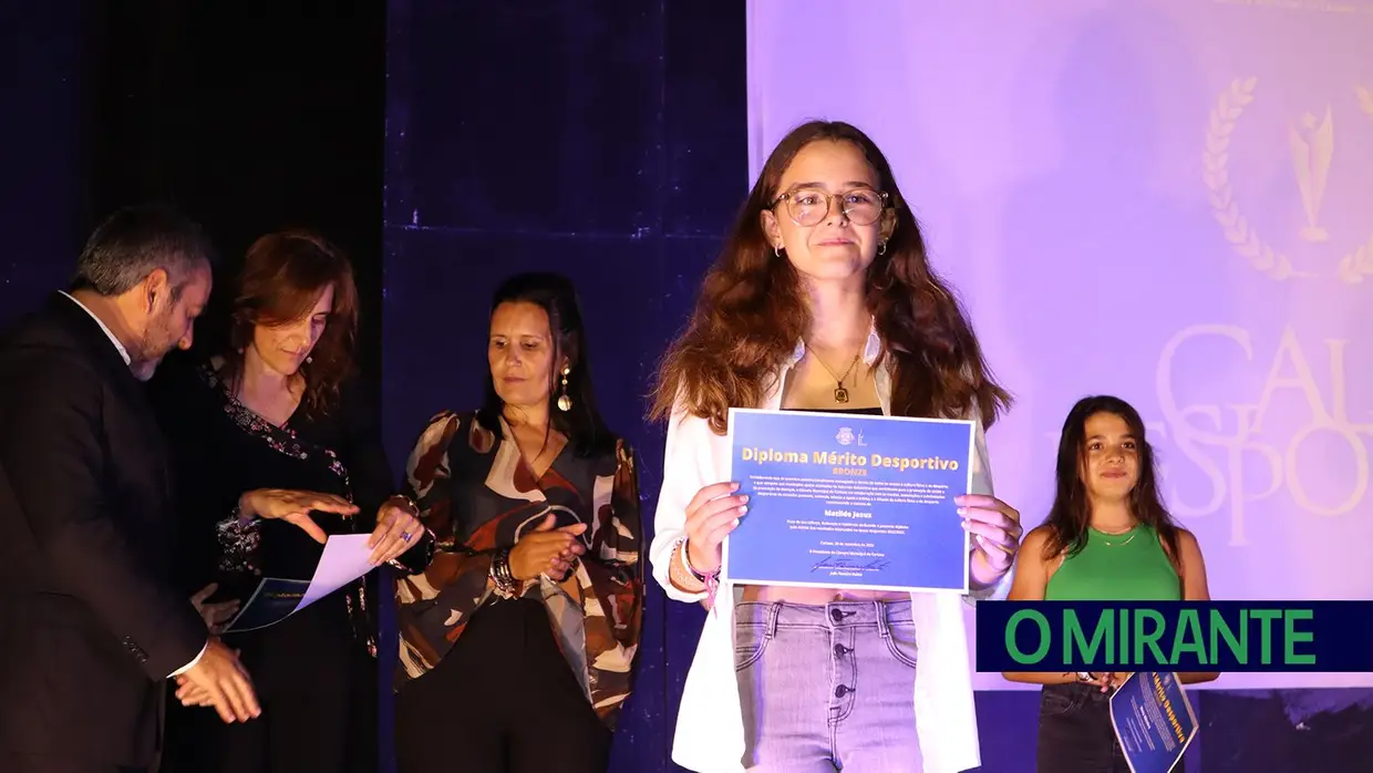 Mais de uma centena de atletas subiu ao palco na Gala do Desporto do Cartaxo