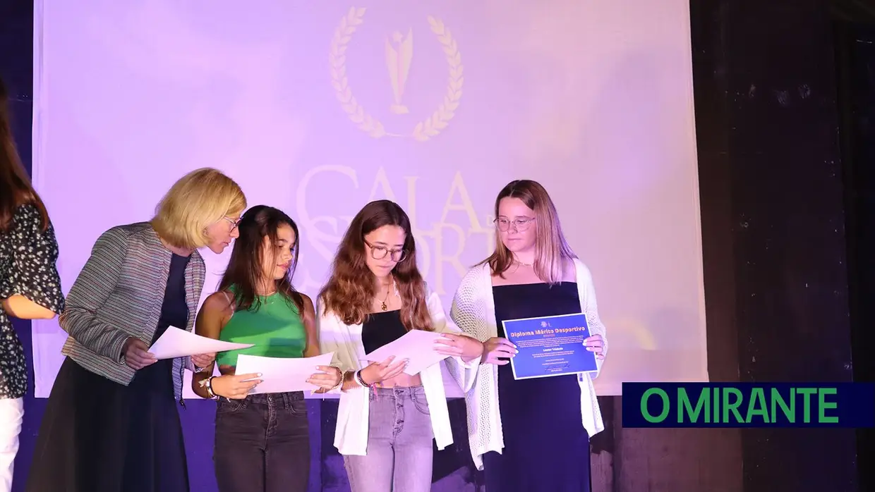 Mais de uma centena de atletas subiu ao palco na Gala do Desporto do Cartaxo