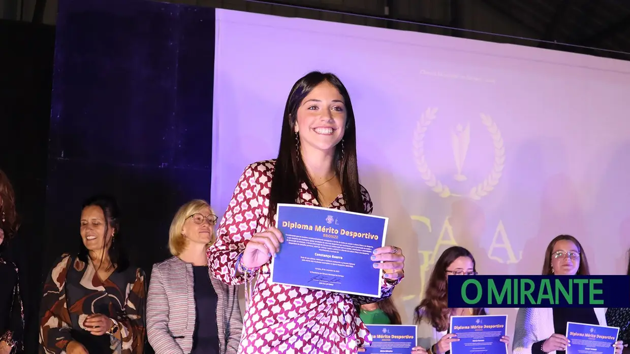 Mais de uma centena de atletas subiu ao palco na Gala do Desporto do Cartaxo