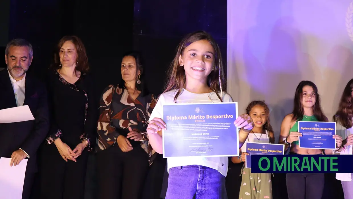 Mais de uma centena de atletas subiu ao palco na Gala do Desporto do Cartaxo