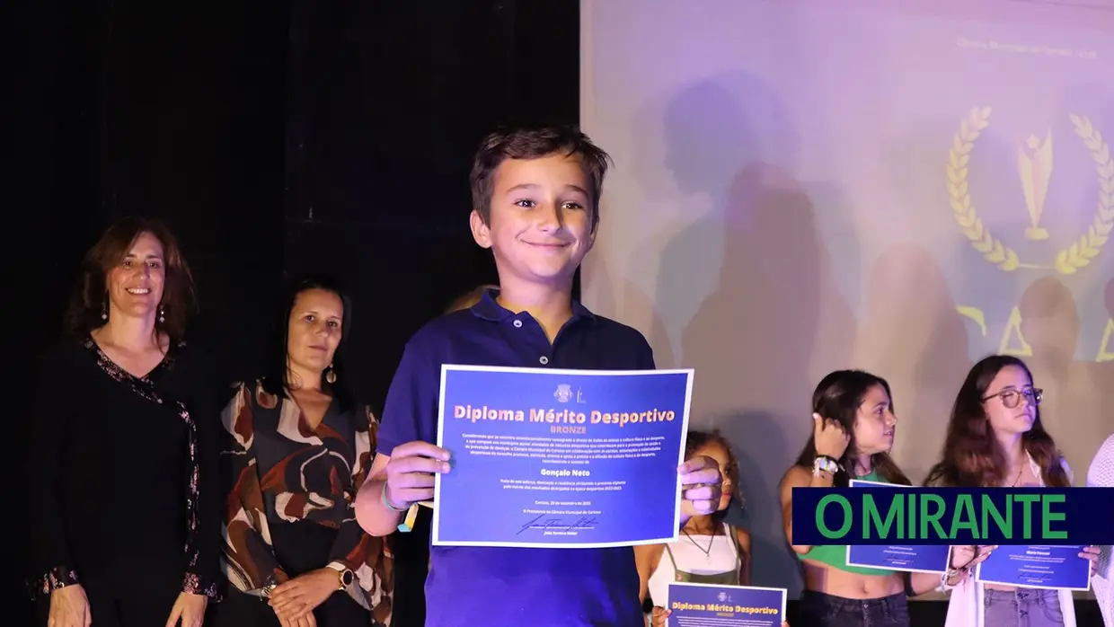 Mais de uma centena de atletas subiu ao palco na Gala do Desporto do Cartaxo