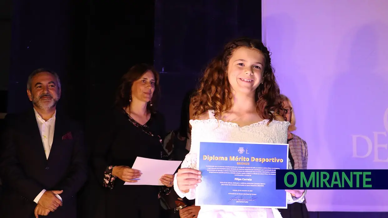 Mais de uma centena de atletas subiu ao palco na Gala do Desporto do Cartaxo