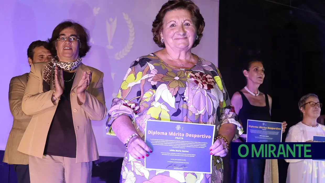Mais de uma centena de atletas subiu ao palco na Gala do Desporto do Cartaxo