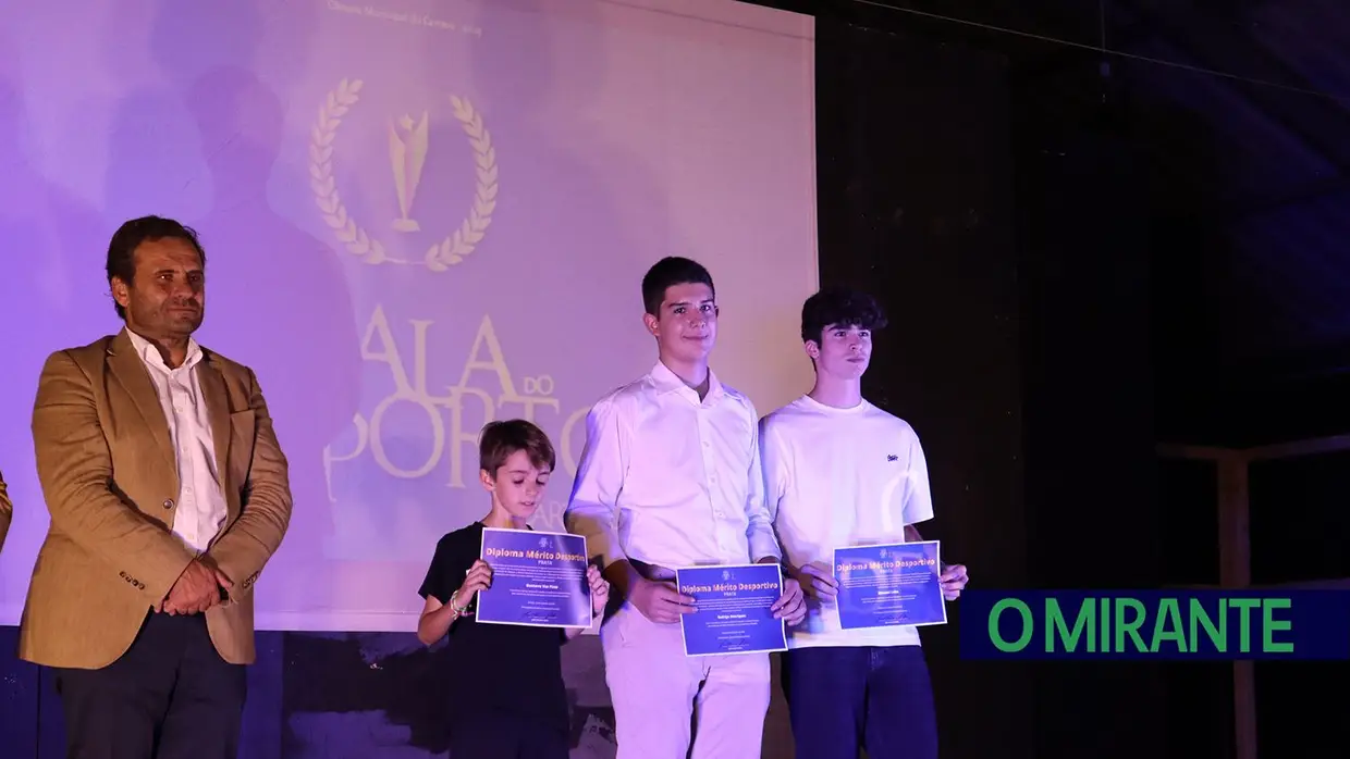 Mais de uma centena de atletas subiu ao palco na Gala do Desporto do Cartaxo
