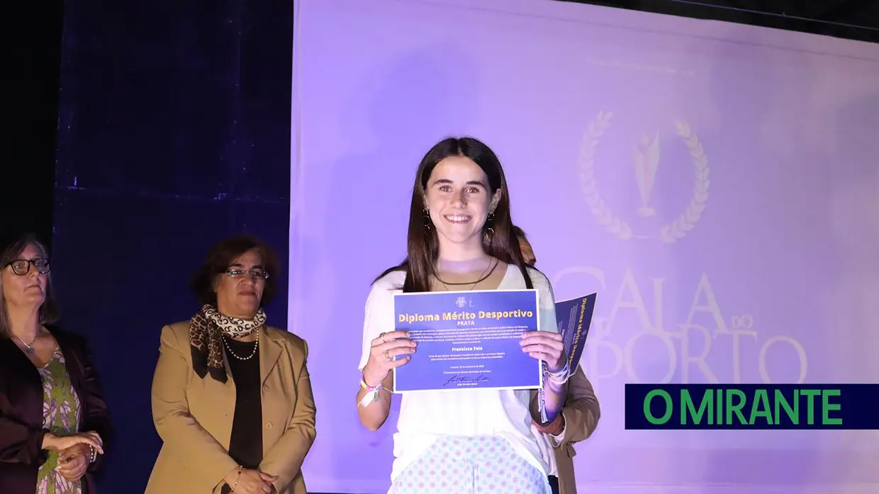Mais de uma centena de atletas subiu ao palco na Gala do Desporto do Cartaxo