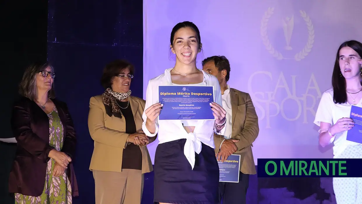 Mais de uma centena de atletas subiu ao palco na Gala do Desporto do Cartaxo